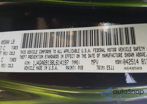 2008 Jeep Wrangler Unlimited Rubicon из США, поврежденный, VIN 1J4GA69138L614197